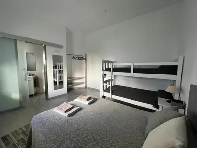 Cama o camas de una habitación en El Rinconcito, alojamiento con encanto