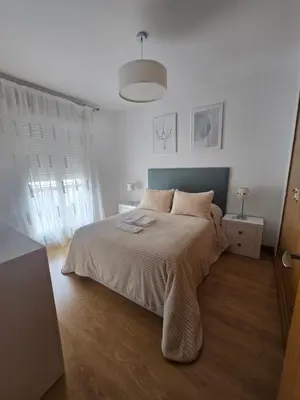 Cama o camas de una habitación en Casa La Biznaga