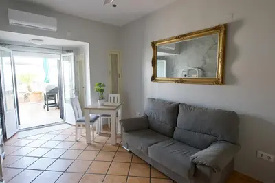 Zona de estar de Apartamento turísticos ilusiones 1