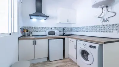 Una cocina o zona de cocina en Estudios El Arcángel de Córdoba