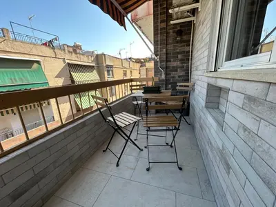 Un balcón o terraza de RgHOST-Apartamento Ganivet en el centro de Córdoba