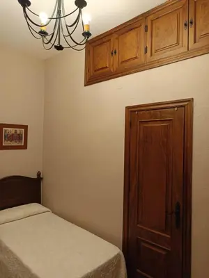 Cama o camas de una habitación en Posada del Potro Apartment
