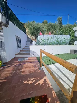 Jardín al aire libre en Charming House with Jacuzzi in Villanueva de Algaidas
