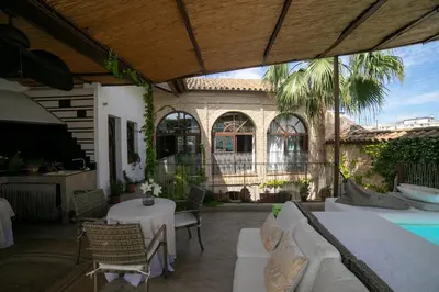 Un balcón o terraza de Hotel Boutique Patio del Posadero