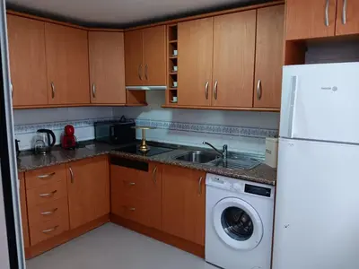 Una cocina o zona de cocina en Plaza Ayuntamiento 2 habitaciones B&A