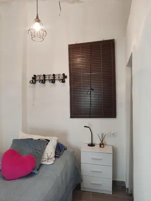 Cama o camas de una habitación en Casa Cueva