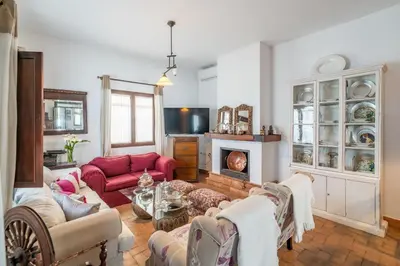 Zona de estar de Casa rural Pozo Viejo