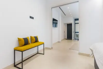 Cama o camas de una habitación en New Design Apartment - Artemisa