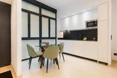 Una cocina o zona de cocina en New Design Apartment - Artemisa