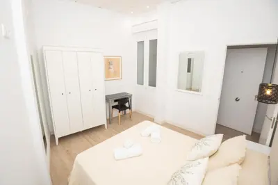 Cama o camas de una habitación en El Templete Suite 2