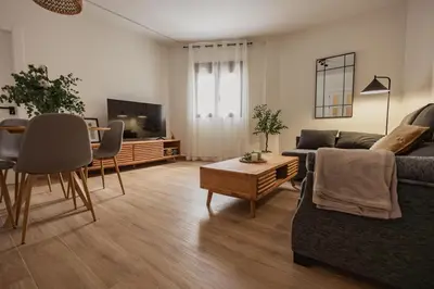 Una televisión o centro de entretenimiento en Mar de Olivos Baeza