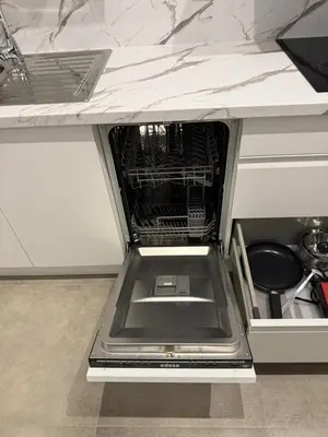 Una cocina o zona de cocina en Edificio Cervantes