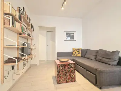 Zona de estar de Nice 2-bedroom apartment in downtown Seville Dionisio