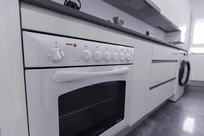 Una cocina o zona de cocina en Natysplace