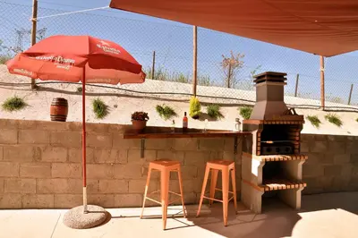 Un patio o zona al aire libre en Casa El Valle entre Torcal y Caminito del Rey