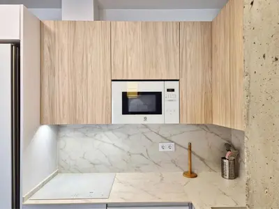 Una cocina o zona de cocina en BHost - Los Patos