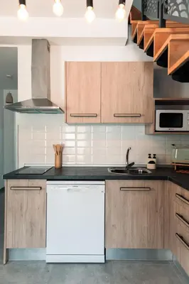 Una cocina o zona de cocina en Villa sunset piscina privada
