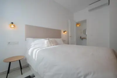 Cama o camas de una habitación en Suite Terraza Mezqita Free Parking