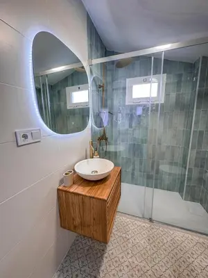 Un baño de Loft Deluxe Torre del Pan