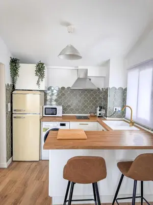 Una cocina o zona de cocina en Loft Deluxe Torre del Pan