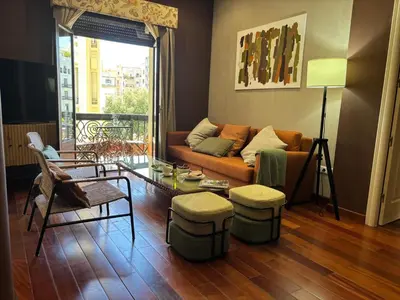 Zona de estar de Apartamento Balcón de Tendillas