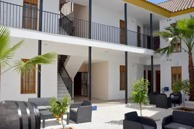 Zona de estar de CASA PATIO LAS PALMERAs 1 Y 2