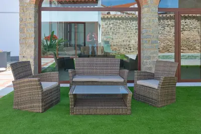 Zona de estar de Casa Rural La Botica de la Tía Paqui