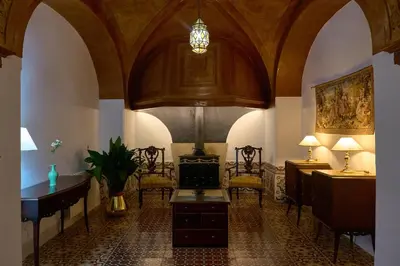 Zona de estar de Casa Rural La Botica de la Tía Paqui