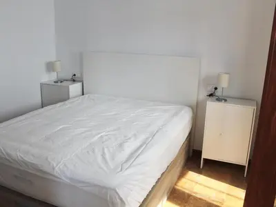 Cama o camas de una habitación en Villanueva del Trabuco