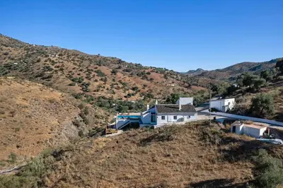 Paisaje cerca de esta villa