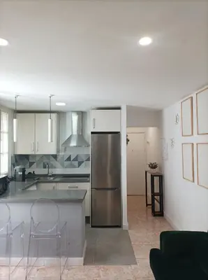 Una cocina o zona de cocina en Apartamento Centro - La Pólvora