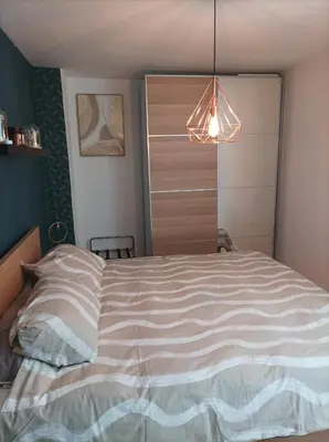Cama o camas de una habitación en Apartamento Centro - La Pólvora
