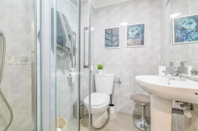 Un baño de El Respiro Cordobés & Centro & Parking Incluido