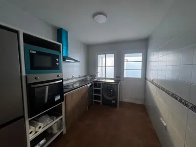 Una cocina o zona de cocina en Casa Rural Castillo de Alanis