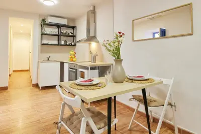Una cocina o zona de cocina en Casa Patio La Magdalena