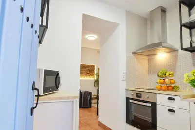 Una cocina o zona de cocina en Casa Patio La Magdalena