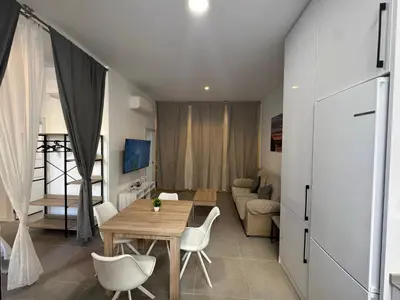 Zona de estar de Loft Omeya