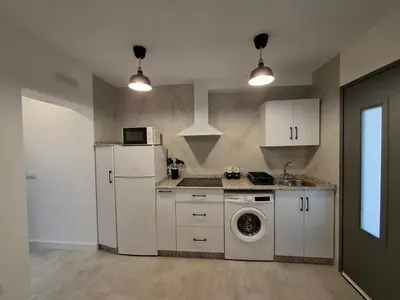 Una cocina o zona de cocina en Plaza de España
