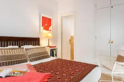 Cama o camas de una habitación en Genteel Home Conde de Ibarra