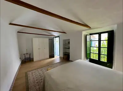 Cama o camas de una habitación en Espectacular Casa Cordobesa