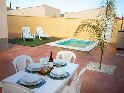 Piscina en o cerca de Villas Privadas EL DESCANSO