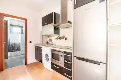 Una cocina o zona de cocina en Lux Sevilla Palacio