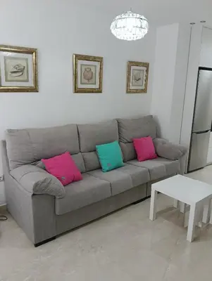 Zona de estar de Casa Clari