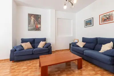 Zona de estar de Casa Salinas