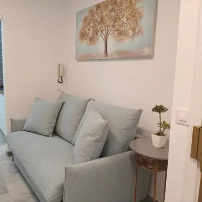 Zona de estar de Azafran Loft