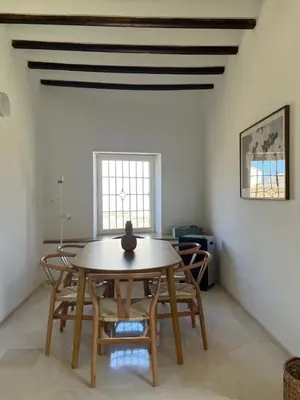 Zona de estar de Casa con jardín y piscina en Córdoba
