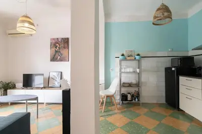 Una cocina o zona de cocina en Ático Macarena Centro