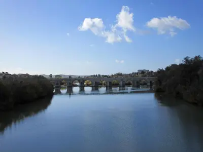 Vista de un río cerca de este apartamento