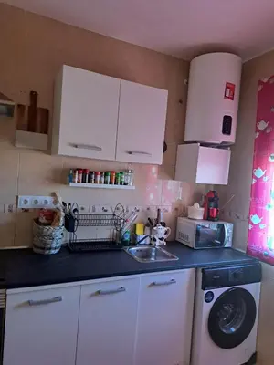 Una cocina o zona de cocina en Estudio céntrico a 10 min de la Catedral