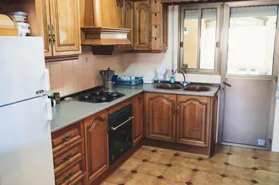 Una cocina o zona de cocina en Cumbre Serena